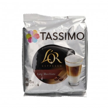 TASSIMO L'OR LATTE MACCHIATO 8U.