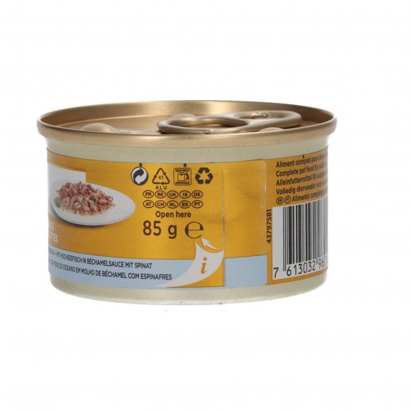 Aliment pour chat au b?uf et à la tomate, 85 g. Gourmet Gold