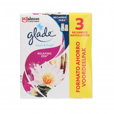 GLADE 1 TOQUE RELAX ZEN RECAMBIO 2U