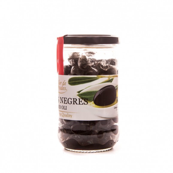 Olives noires avec noyau, 180 g. 1857