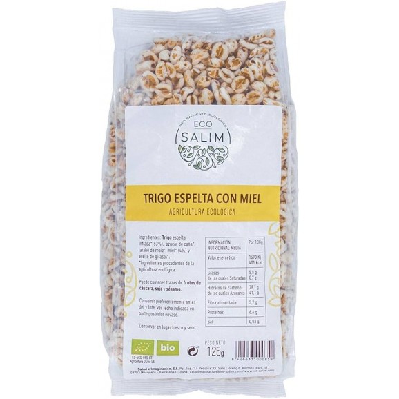 ECO-SALIM BIO ESPELTA AMB MEL 125 GR.
