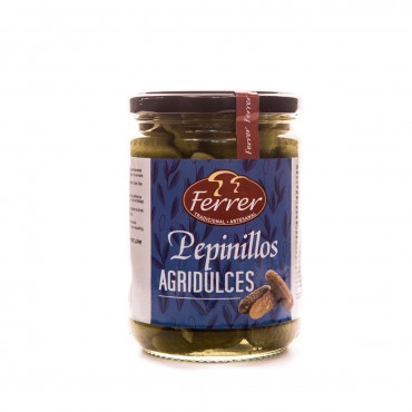 FERRER PEPINILLOS AGRIDULCES 425GR