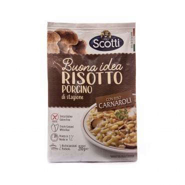 SCOTTI RISOTTO FUNGHI PORCINO 210GR