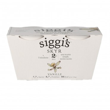 SIGGI_S SKYR VANILLE 140G X 2U.