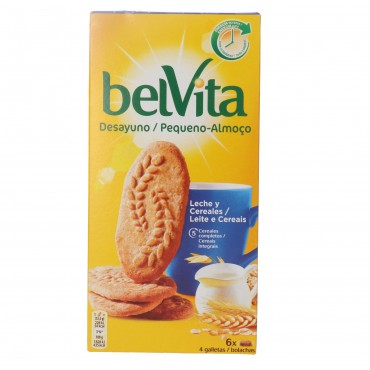 Galetes de cereals amb llet, 300 g. Belvita