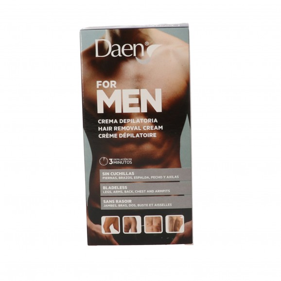 Crema depilatòria corporal per a home, 150 ml. Daen