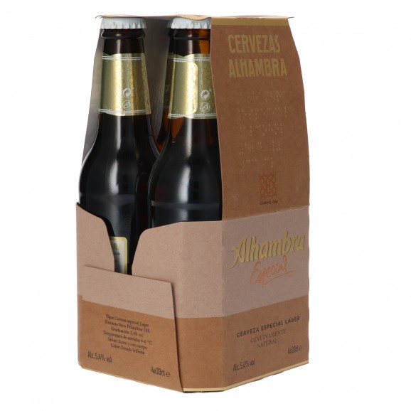ALHAMBRA SPECIAL BIERE PACK 4X33 CL