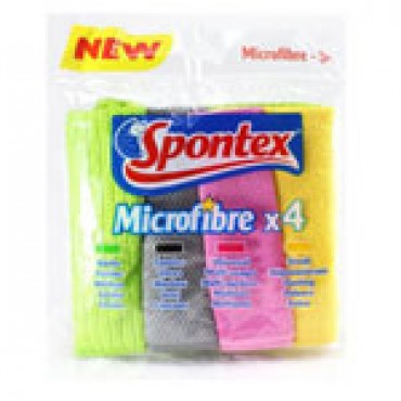 SPONTEX BAYETA MICROFIBRA 4+1U