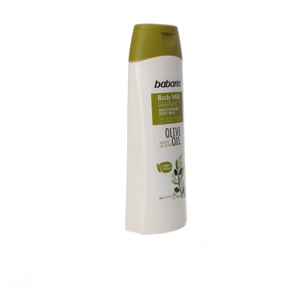 Llet corporal d'oliva, 400 ml. Babaria