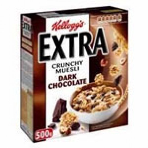 Cereales Extra Choco, 375 g. Kellogg´s