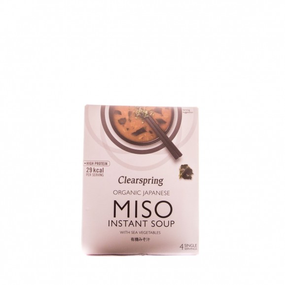 CLEARSPRING SOPA MISO ALGUES 40GR