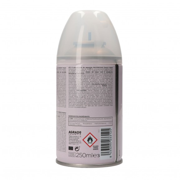 Ambientador en aerosol esencia frescura infantil, 250 ml. Mayordomo