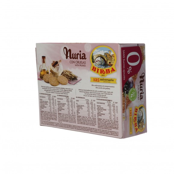 Galetes Nuria baixes en sucre, 450 g. Birba