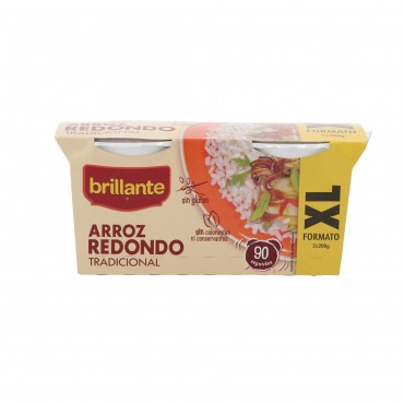 BRILLANTE ARROZ REDONDO TARD. XL 200GRX2