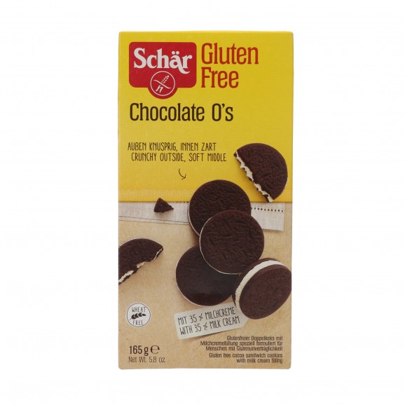 SCHAR CHOCOLATE O'S GALLETAS S/G 165G