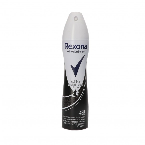Desodorant de dona en esprai invisible, 200 ml. Rexona