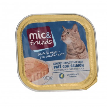 MIC&FRIENDS GATO SALMON 100G