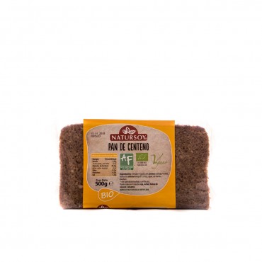 NATURSOY PAN DE CENTENO 500G