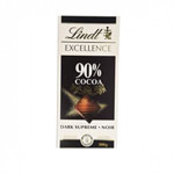 Chocolate negro 90 % cacao, 100 g. Lindt