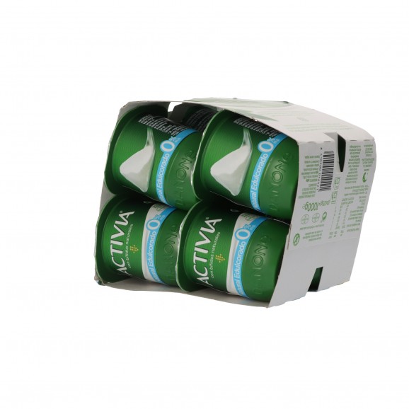 Iogurt Activia natural amb edulcorant, 8 unitats. Danone