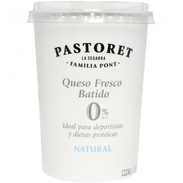Formatge fresc batut 0 %, 500 g. Pastoret
