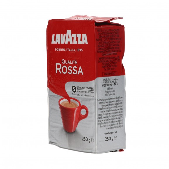 Café Qualità Rossa, 250 g. Lavazza