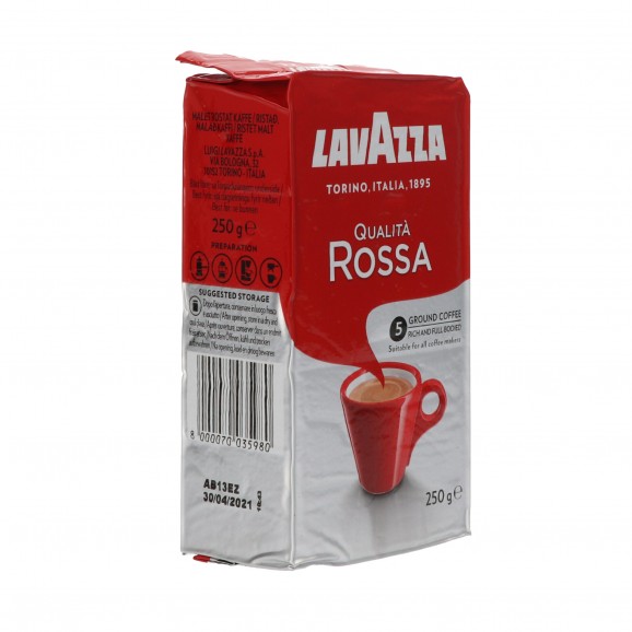 Café Qualità Rossa, 250 g. Lavazza