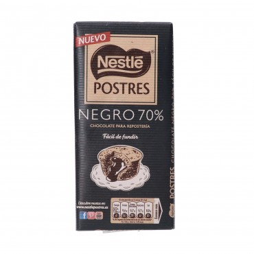 Chocolat noir à pâtisser, 170 g. Nestlé