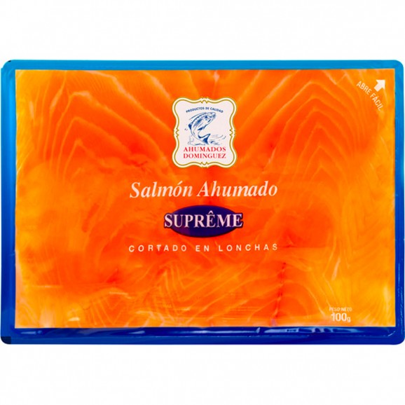 Saumon, 100 g. Ahumados Dominguez