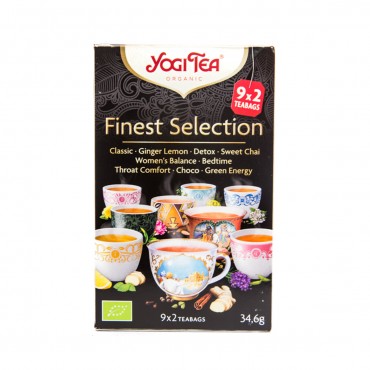 YOGI TEA SELECTION AYURVEDICA 6X3S