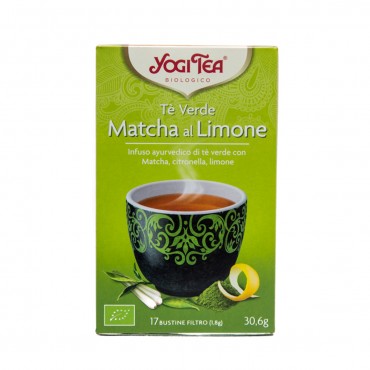 YOGI TEA VERDE MATCHA LIMON 17U.