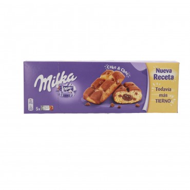 Bizcochos rellenos de chocolate Cake & Choc, 175 g. Milka