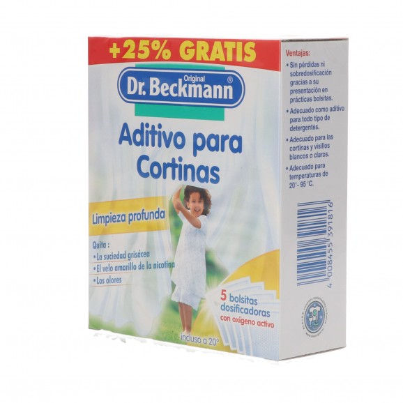 DR. BECKMANN ADITIU PER CORTINES 5X40G