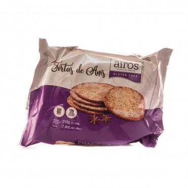 Coques d'anís, 5 unitats. Airos