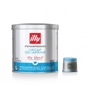 ILLY ESPRESSO CAPSULE DESCAFEINE X18
