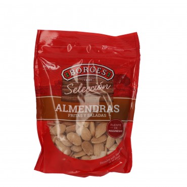 Amandes frites salées, 200 g. Borges