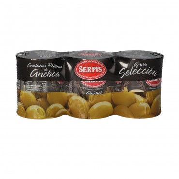 SERPIS OLIVES F.ANXOVA GRAN SELECCIÓ 3+1
