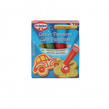 Crayon pâtissier, 3 unités. Dr. Oetker