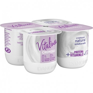 DANONE VITALINEA CR.NATURAL ED.4X125G
