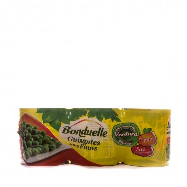 Pèsols, 3 unitats. Bonduelle