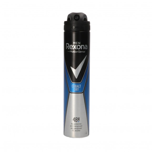 Desodorant cobalt en esprai per a home, 200 ml. Rexona