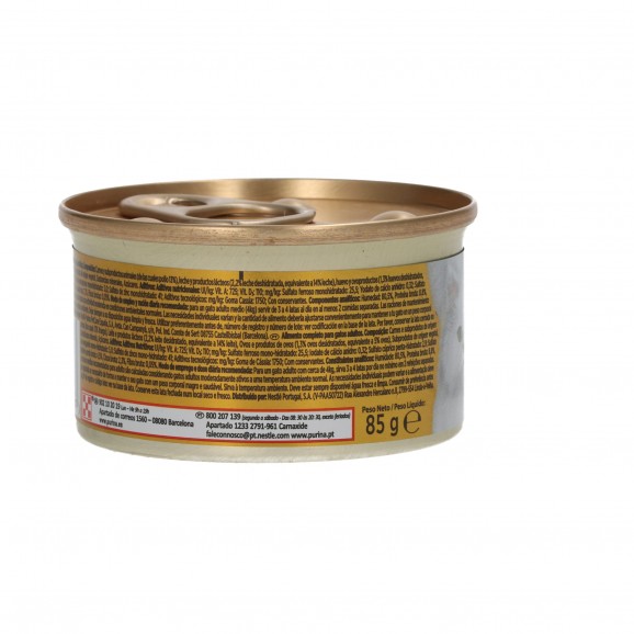 Comida para gato de pollo y zanahoria, 85 g. Gourmet Gold