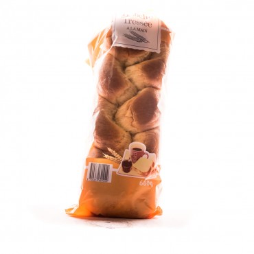 Brioix trenat a mà, 600 g. La Boulangere