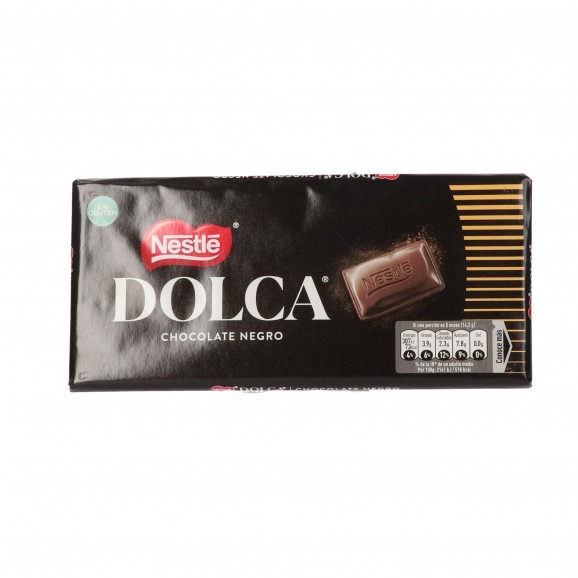 Chocolate negro 44 % cacao Dolca, 100 g. Nestlé