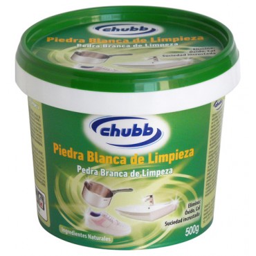 CHUBB PEDRA BLANCA DE NETEJA 500G