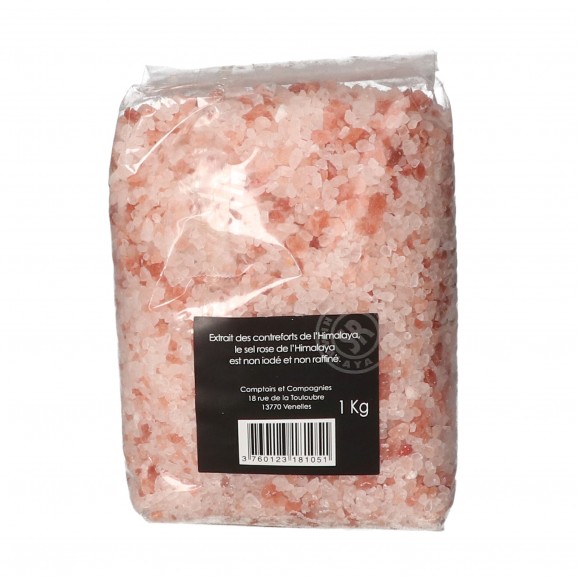 Sal rosa gruesa, 1 kg. Comptoirs & Compagnies