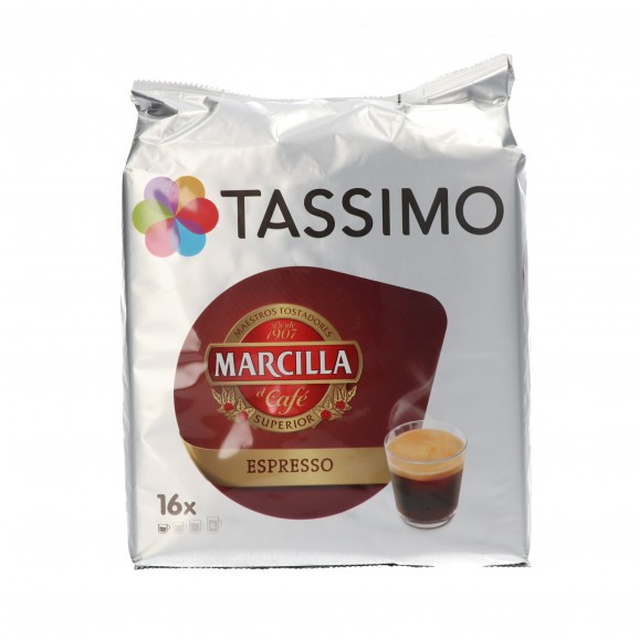 Cafè Marcilla Espresso, 16 unitats. Tassimo