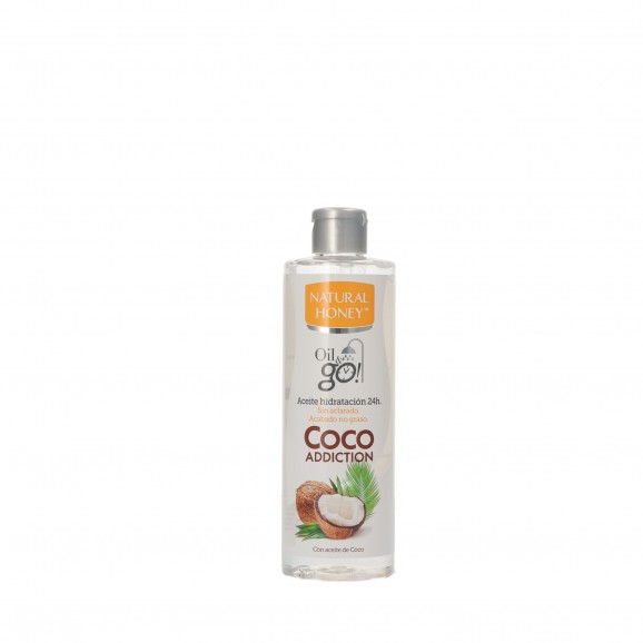 Aceite corporal de coco, 300 ml. Natural Honey