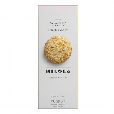 MILOLA COOKIE ZANAHORIA ESPACIADA 140G