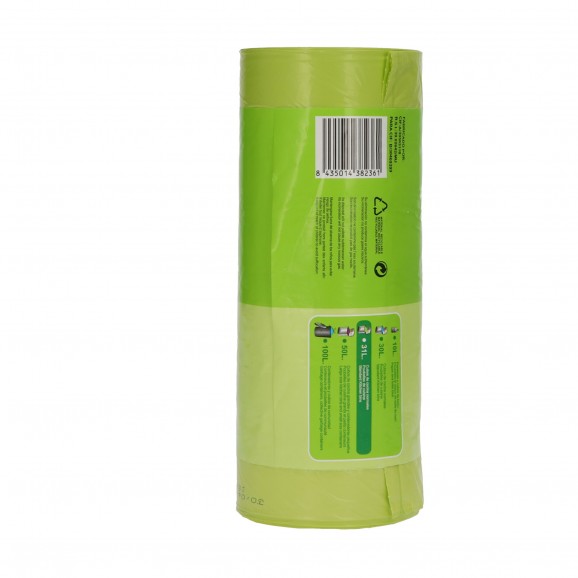 CAMPOS ELISEOS B. BASURA VERDE 31L 40U